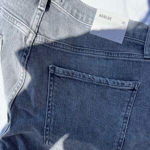 Agolde gray jeans